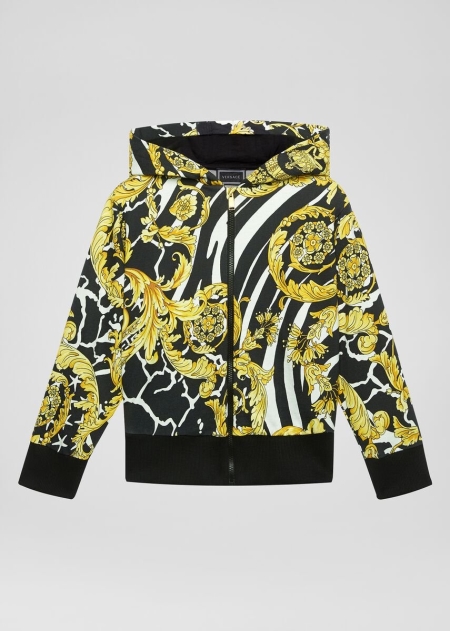 Hanorace Versace Versace Savage Barocco Print Baieti | VXUGLMN-53